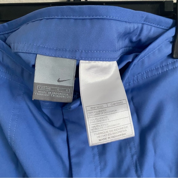 NIKE Womens Blue Athletic Activewear Shorts Large (12-14) - Picture 3 of 7